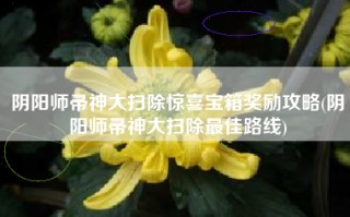 阴阳师帚神大扫除惊喜宝箱奖励攻略(阴阳师帚神大扫除最佳路线)