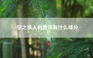 空之旅人利维亚有什么缘分