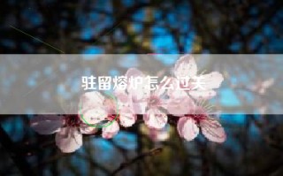 驻留熔炉怎么过关