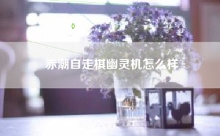 赤潮自走棋幽灵机怎么样