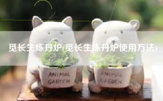 觅长生炼丹炉(觅长生炼丹炉使用方法)
