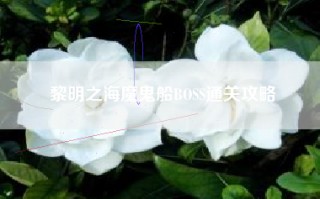 黎明之海魔鬼船BOSS通关攻略