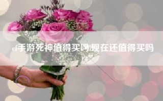 cf手游死神值得买吗,现在还值得买吗