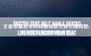 王者荣耀宫本阿轲增强蔡文姬云缨调整(王者荣耀宫本攻速阈值)