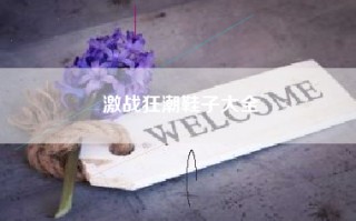 激战狂潮鞋子大全