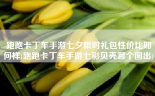 跑跑卡丁车手游七夕限时礼包性价比如何样(跑跑卡丁车手游七彩贝壳哪个图出)