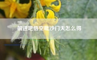 前进吧悟空毗沙门天怎么得