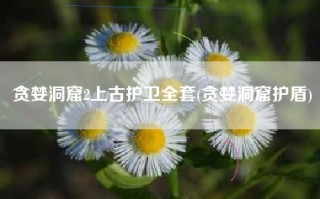 贪婪洞窟2上古护卫全套(贪婪洞窟护盾)