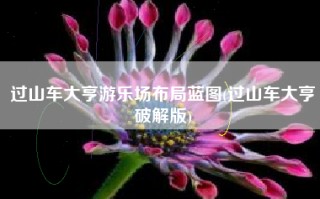 过山车大亨游乐场布局蓝图(过山车大亨破解版)
