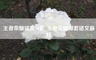 王者荣耀铭文30套_王者荣耀哪套铭文最好