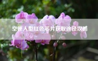 空匣人型红色芯片获取途径攻略