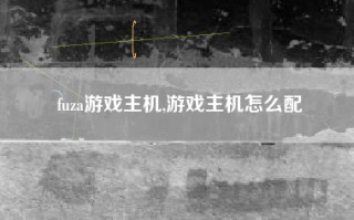 fuza游戏主机,游戏主机怎么配
