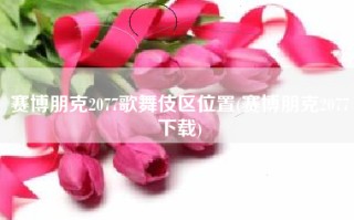 赛博朋克2077歌舞伎区位置(赛博朋克2077下载)
