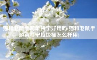 猫和老鼠手游莱特宁好用吗(猫和老鼠手游莱特宁垃圾桶怎么样用)