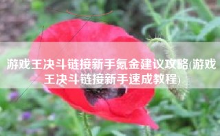 游戏王决斗链接新手氪金建议攻略(游戏王决斗链接新手速成教程)