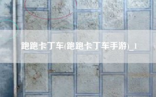 跑跑卡丁车(跑跑卡丁车手游)_1