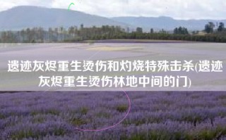 遗迹灰烬重生烫伤和灼烧特殊击杀(遗迹灰烬重生烫伤林地中间的门)