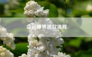 命运神界退款流程