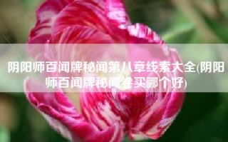 阴阳师百闻牌秘闻第八章线索大全(阴阳师百闻牌秘闻卷买哪个好)