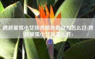 跨越星弧小女孩吞噬者低战力怎么过(跨越星弧小女孩怎么打)