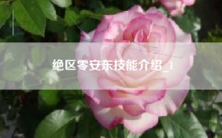 绝区零安东技能介绍_1