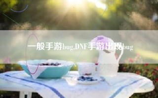 一般手游bug,DNF手游出现bug