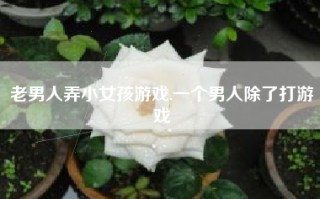 老男人弄小女孩游戏,一个男人除了打游戏