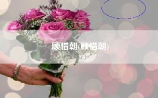 顾惜朝(顾惜朝)