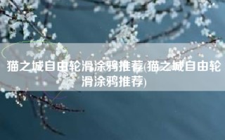 猫之城自由轮滑涂鸦推荐(猫之城自由轮滑涂鸦推荐)