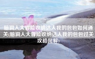 脑洞人大冒险收纳达人我的包包如何通关(脑洞人大冒险收纳达人我的包包过关攻略图解)