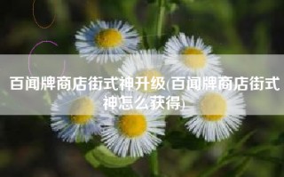 百闻牌商店街式神升级(百闻牌商店街式神怎么获得)