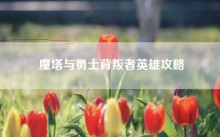 魔塔与勇士背叛者英雄攻略