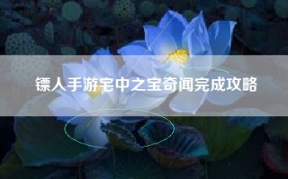 镖人手游宅中之宝奇闻完成攻略