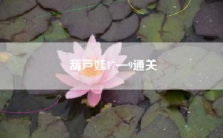 葫芦娃17—9通关