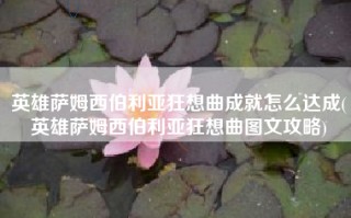 英雄萨姆西伯利亚狂想曲成就怎么达成(英雄萨姆西伯利亚狂想曲图文攻略)