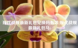 现代战舰最新礼包兑换码有效(现代战舰最新礼包马)