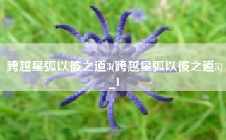 跨越星弧以彼之道3(跨越星弧以彼之道3)_1