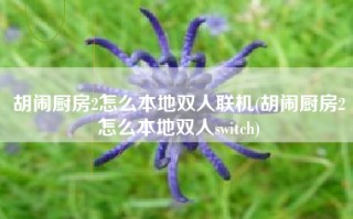 胡闹厨房2怎么本地双人联机(胡闹厨房2怎么本地双人switch)