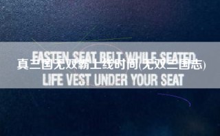 真三国无双霸上线时间(无双三国志)