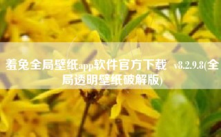 羞兔全局壁纸app软件官方下载  v8.2.9.8(全局透明壁纸破解版)