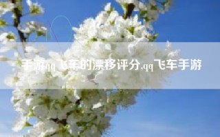 手游qq飞车的漂移评分,qq飞车手游