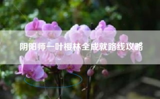 阴阳师一叶樱林全成就路线攻略