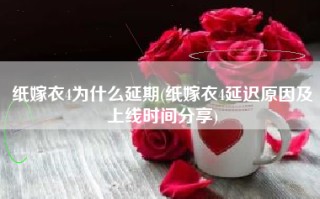 纸嫁衣4为什么延期(纸嫁衣4延迟原因及上线时间分享)