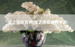 空之挽歌官网(空之挽歌官网手游)