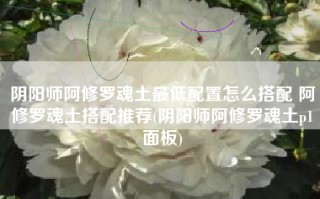 阴阳师阿修罗魂土最低配置怎么搭配 阿修罗魂土搭配推荐(阴阳师阿修罗魂土p1面板)