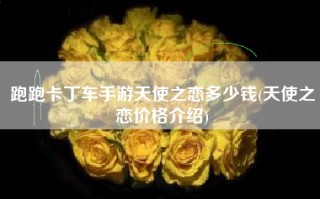 跑跑卡丁车手游天使之恋多少钱(天使之恋价格介绍)