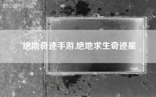 绝地奇迹手游,绝地求生奇迹星