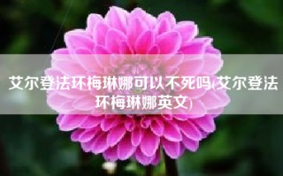 艾尔登法环梅琳娜可以不死吗(艾尔登法环梅琳娜英文)