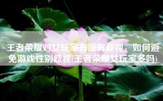王者荣耀对女玩家有没有歧视，如何避免游戏性别歧视(王者荣耀女玩家多吗)