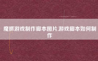 魔抓游戏制作脚本图片,游戏脚本如何制作